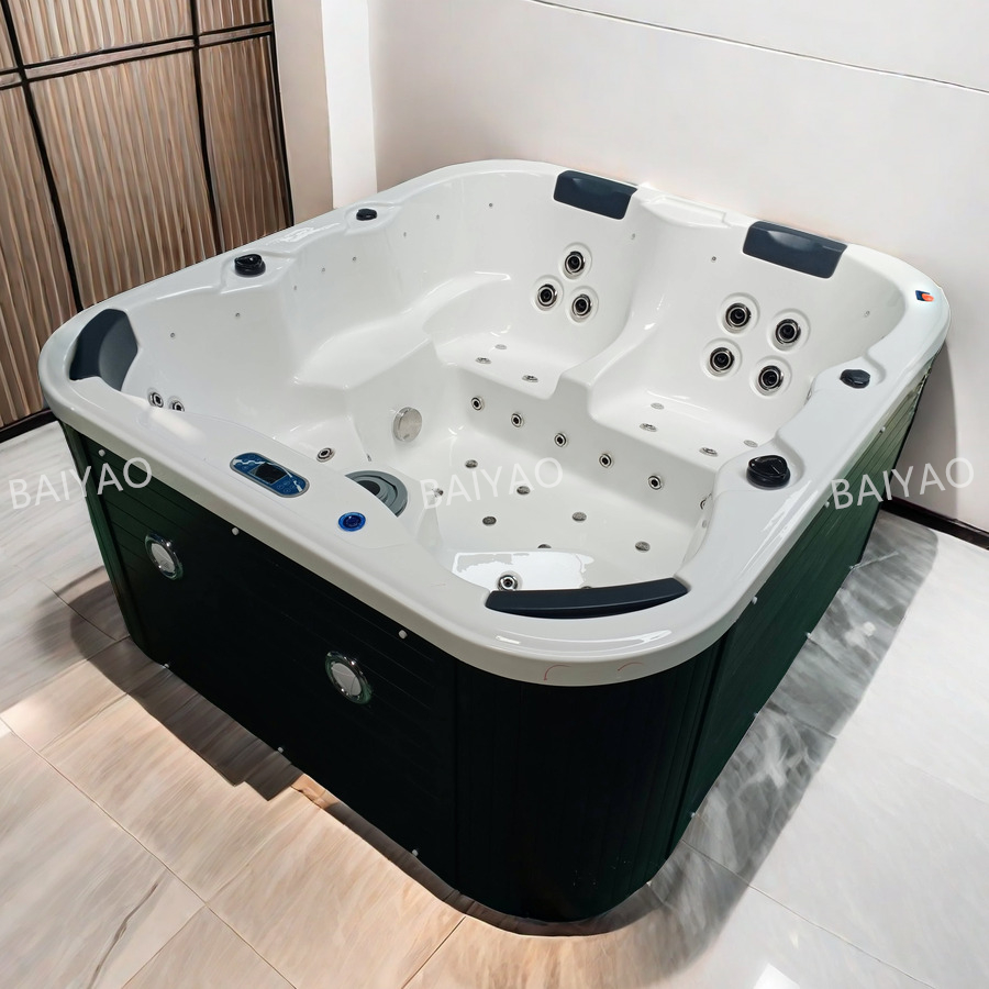 Spa Wellness Luxury - Luxe Wellness Retreat 4-persoons acrylmassage Jacuzzic