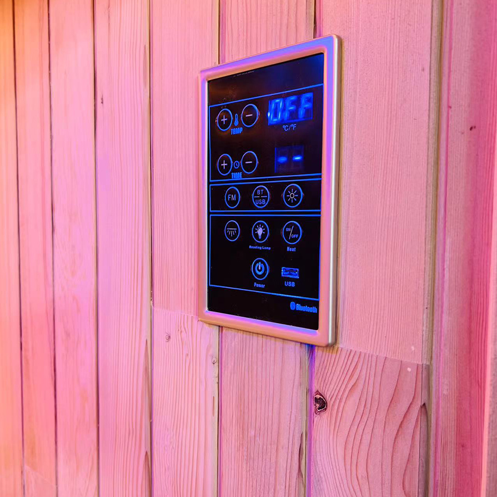 Sauna van massief hout, op maa - Spa Wellness Luxury recensie en prijs