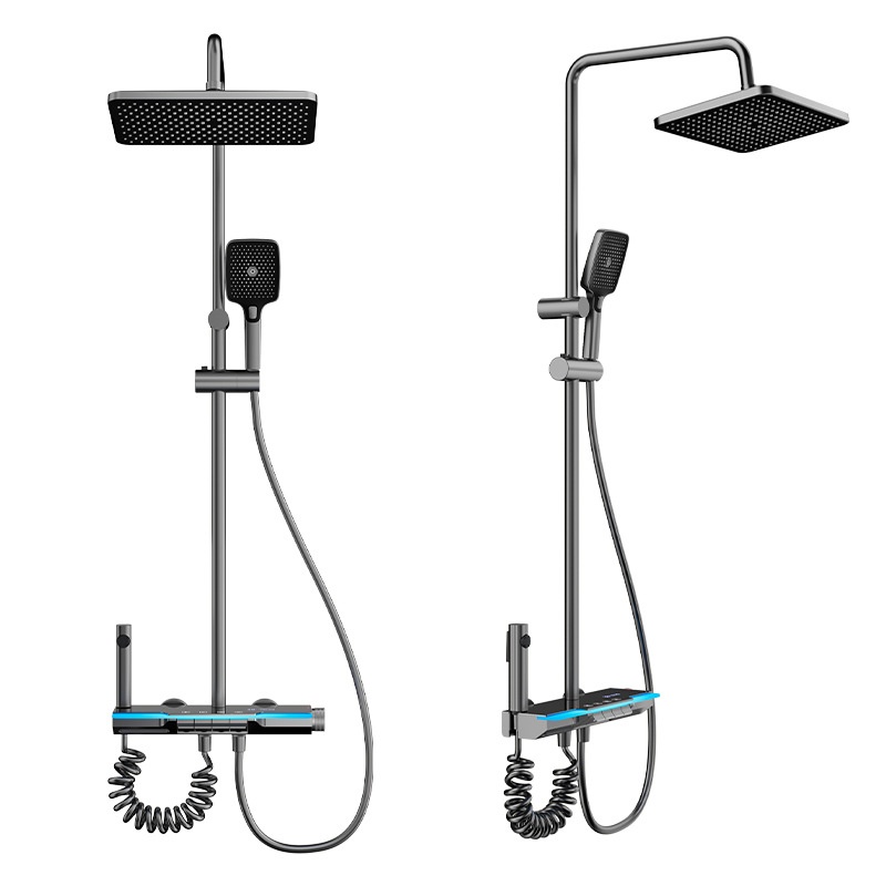 Grijze Gun Shower Set Luxe Hot - Spa & Wellness Earth City Москва Шелепиха recensie en prijs