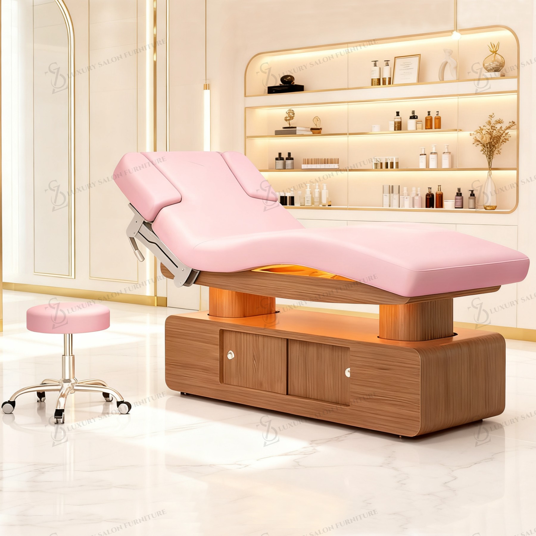 Luxe 3/4 motoren roze schoonhe - Spa Wellness Luxury recensie en prijs
